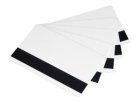 Carte plastiche spessore 0,76 laminate con banda magnetica Loco conf. 100 pz. eur. 13,50 cd. + iva